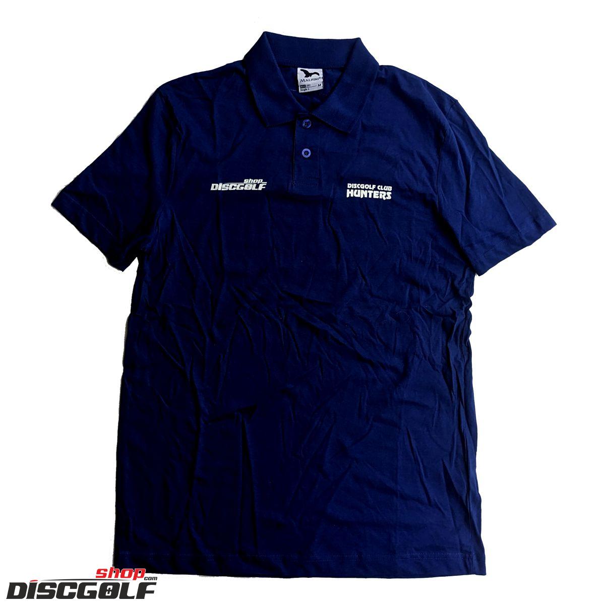 Discgolf-Shop.com Tričko s límečkem Hunters Modrá Tm/Blue Dk.