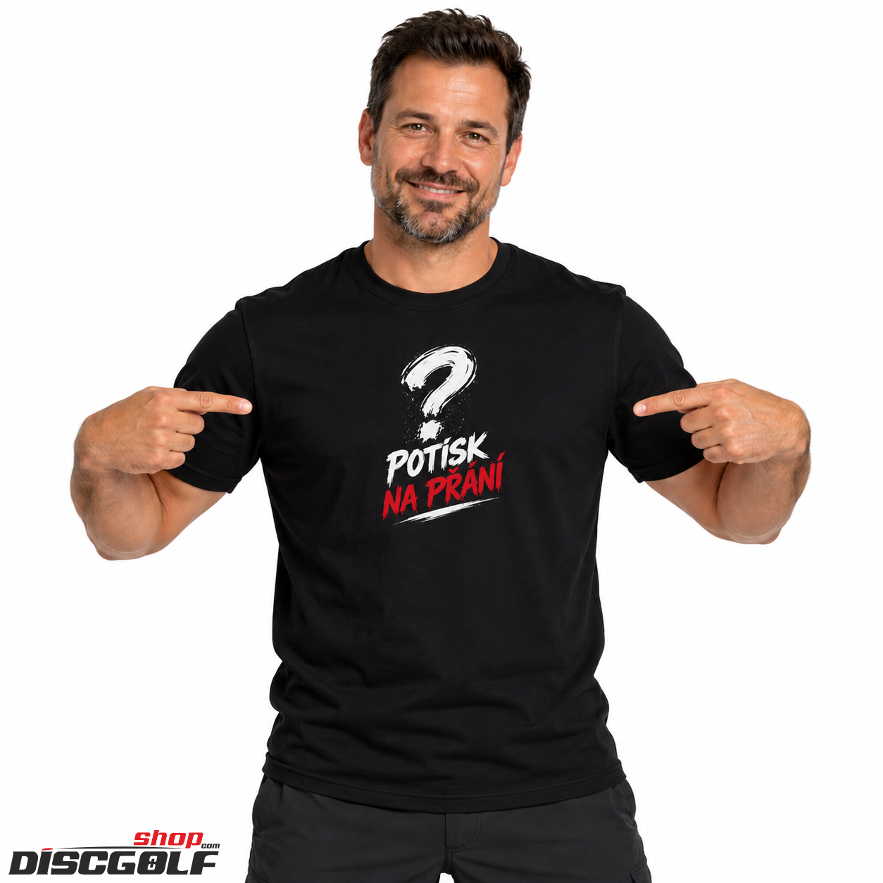 Discgolfové tričko Unisex s POTISKEM NA PŘÁNÍ