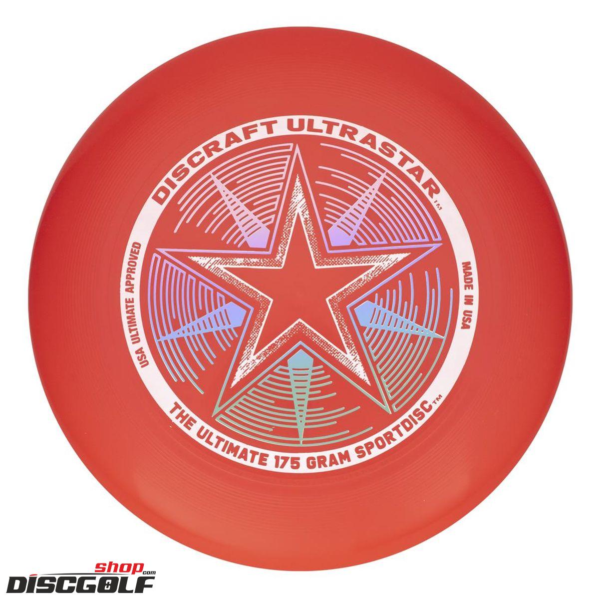 Discraft UltraStar Červená-sv/Red-bright (discgolf)