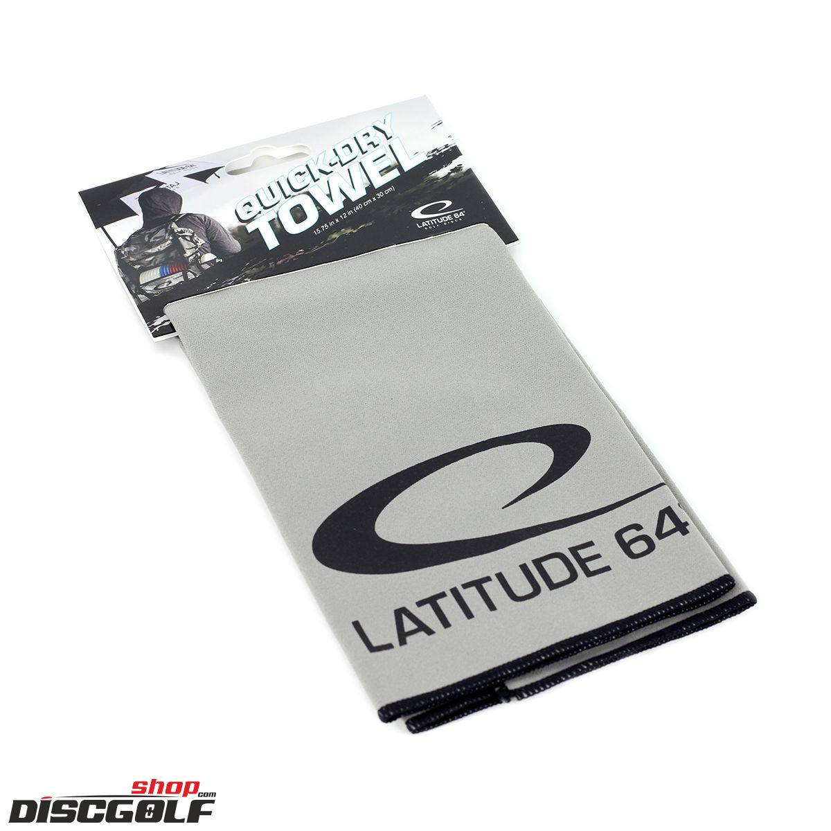 Latitude 64º Ručník Quick Dry Šedá/Grey (discgolf)