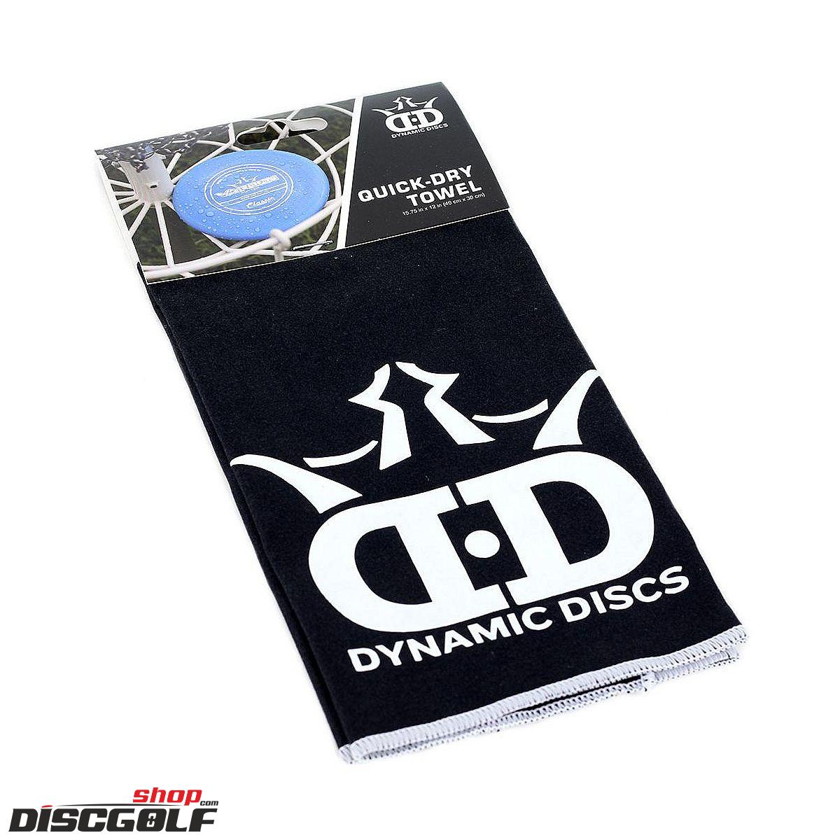 Dynamic Discs Ručník Quick-Dry Černá/Black