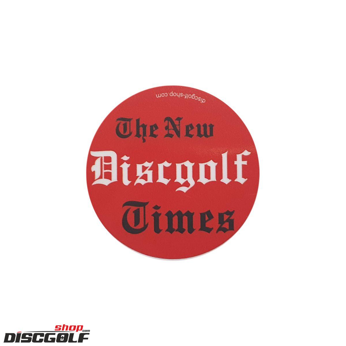 Samolepka "The New Discgolf Times" (discgolf)