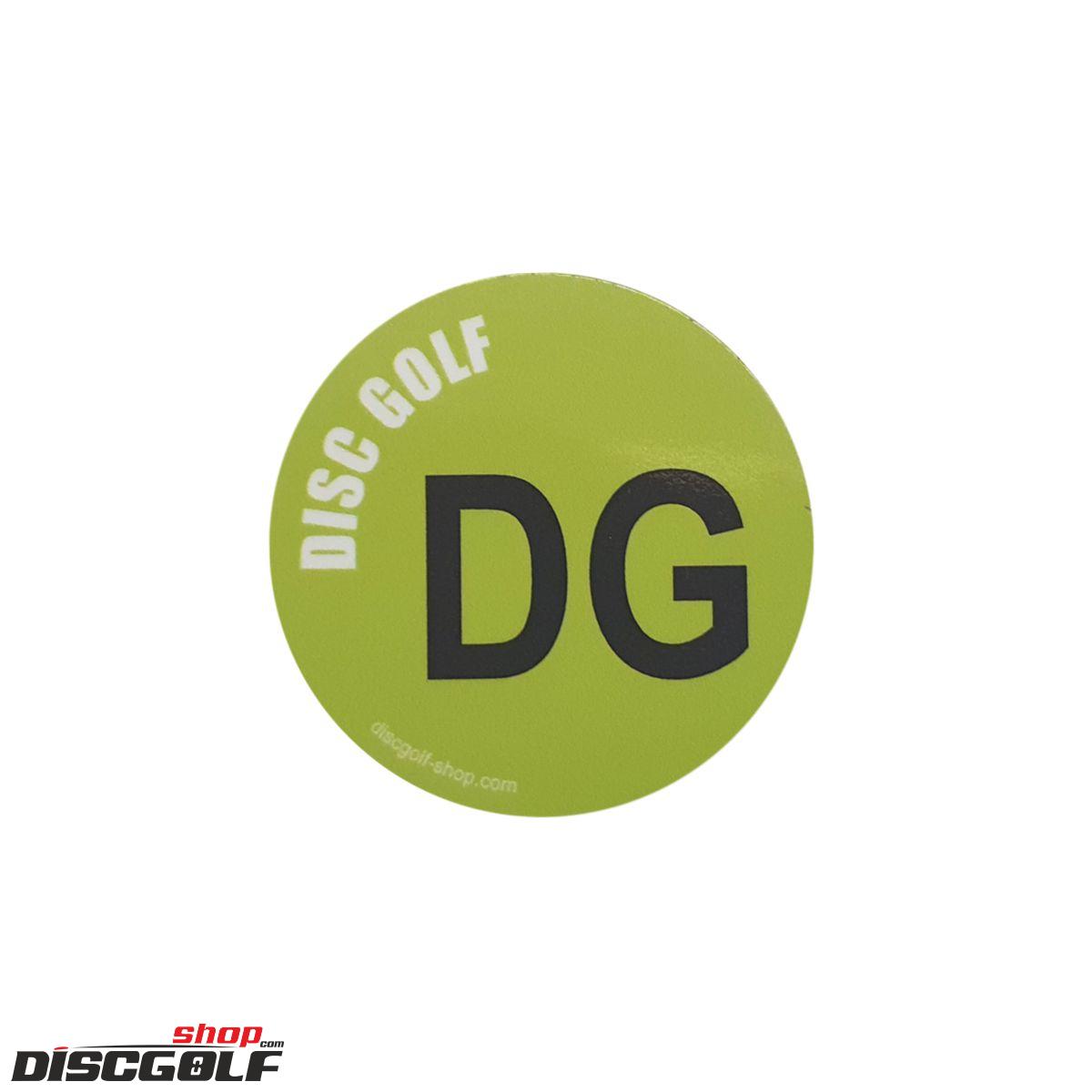 Samolepka "Discgolf DG" (discgolf)