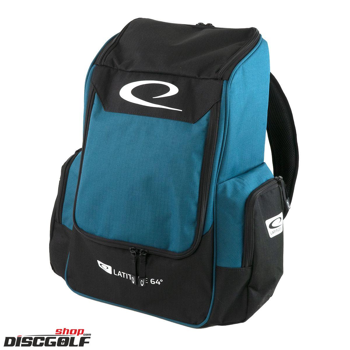 Latitude 64º Core Backpack V.3 - Černo-modrá/Black-Flyway blue (discgolf)