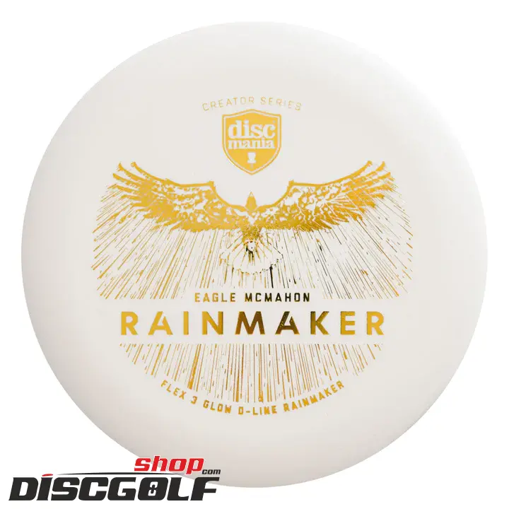 Discmania Rainmaker D Line Flex 3 Glow Eagle McMahon Creator Series (discgolf)