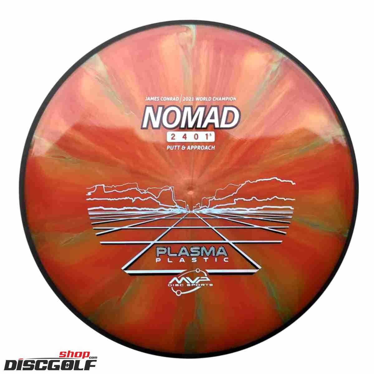 MVP Nomad Plasma James Conrad 2021 World Champion (discgolf)