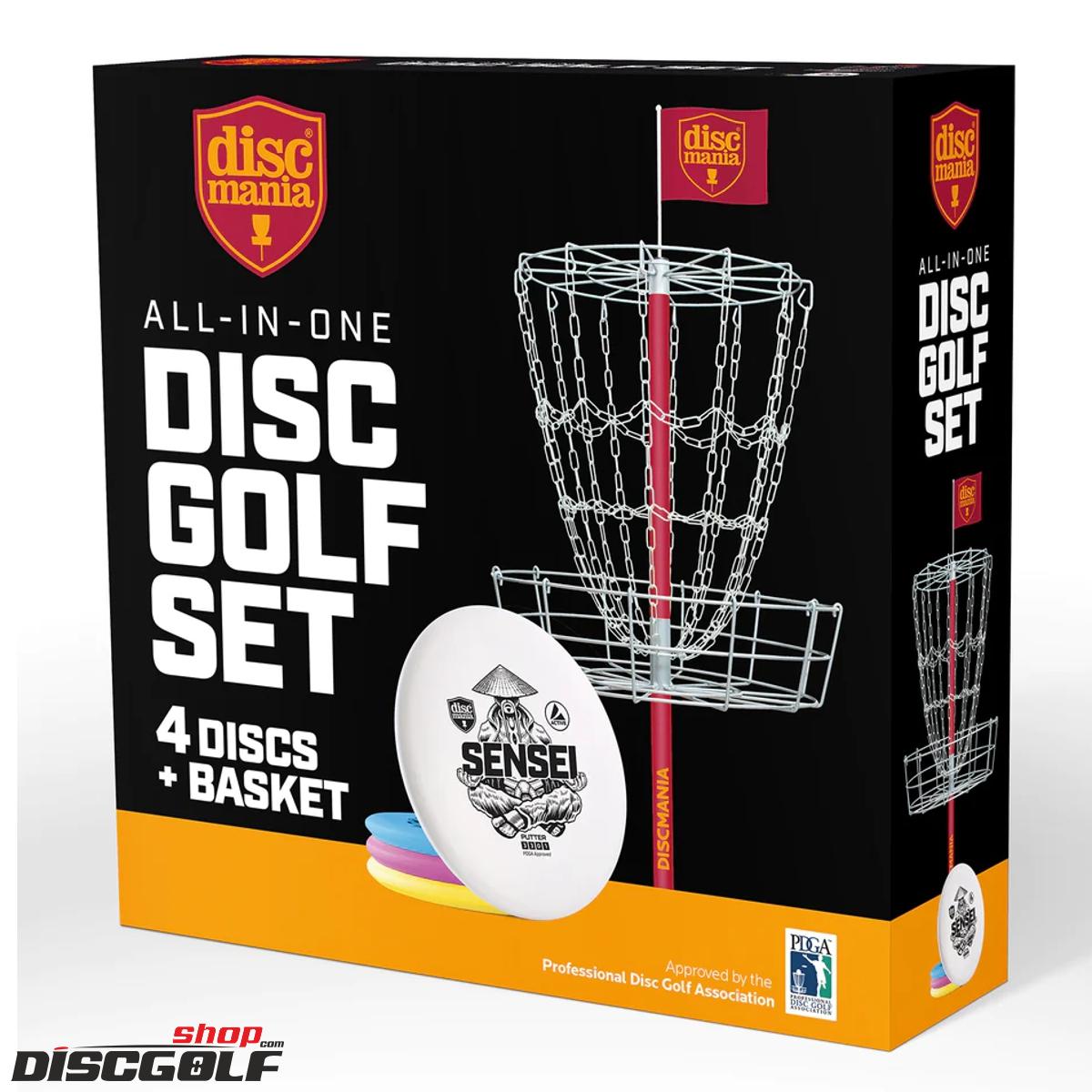 Discmania set All-in-one - Lite PRO Basket +4x disk (discgolf)