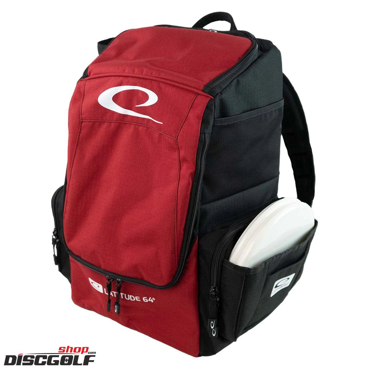 Latitude 64º Core Pro E2 Backpack - Černo-červ/Black-Rave-Red (discgolf)