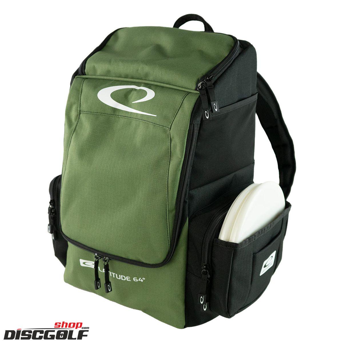Latitude 64º Core Pro E2 Backpack - Černo-Zelená/Black-Ripe-Olive (discgolf)
