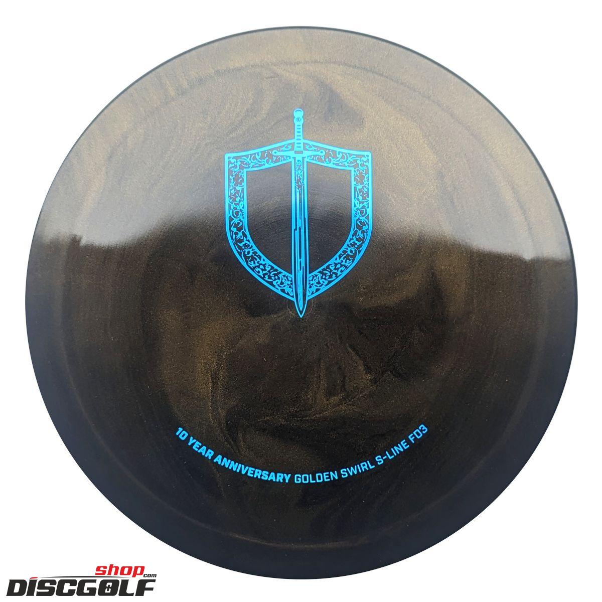 Discmania FD3 S-Line Golden Swirl 10 Year Anniversary (discgolf)