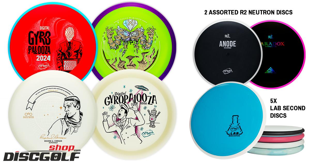 DISCGOLFOVÉ DISKY Gyropalooza 2024 BrickandMortar Exclusive POUZE