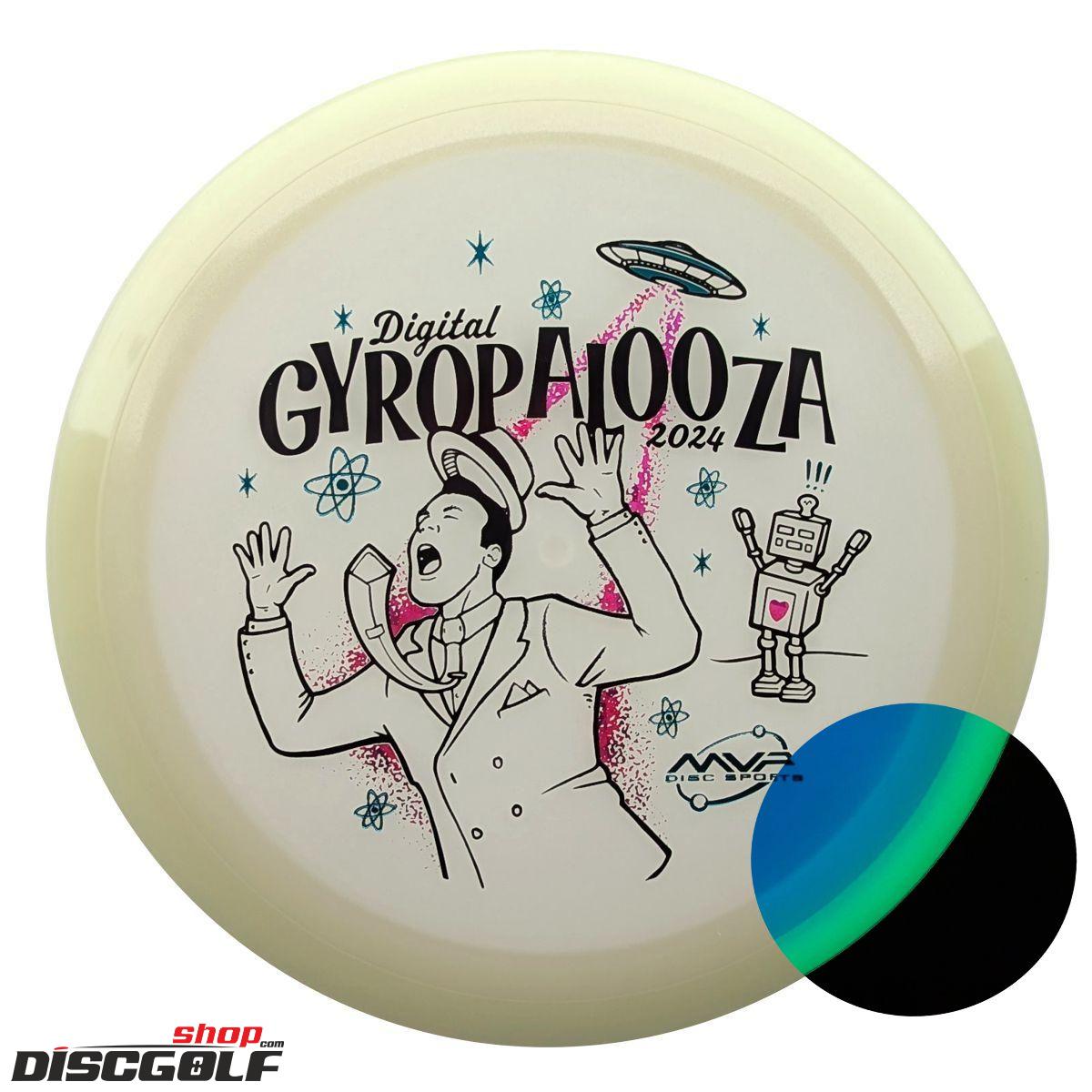 Axiom Vanish Total Eclipse Gyropalooza 2024 Svítící Zeleno-Modře  (discgolf)