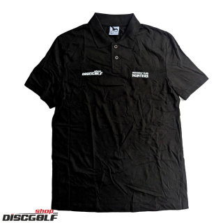 Discgolf-Shop.com Tričko s límečkem Hunters Černá/Black