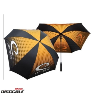 Latitude64 Deštník Čtvercový černá/oranžová