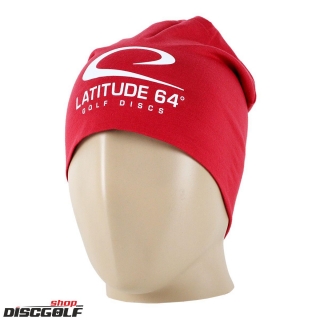 Latitude 64° Čepice Elastická Červená/bílé logo
