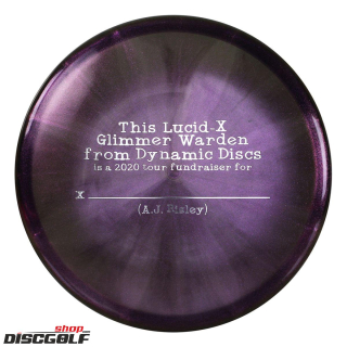 Dynamic Discs Warden Lucid X Glimmer A.J. Risley 2020 V2