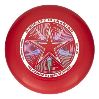 Discraft UltraStar Červená-tmavá/Red-dark (discgolf)