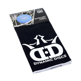 Dynamic Discs Ručník Quick-Dry Černá/Black (discgolf)