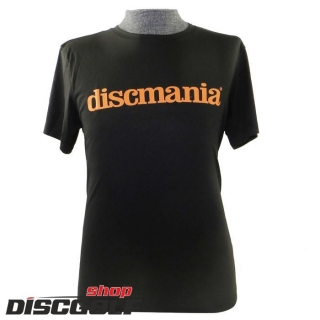 Discmania Tričko "Discmania" Černá/Black (discgolf)