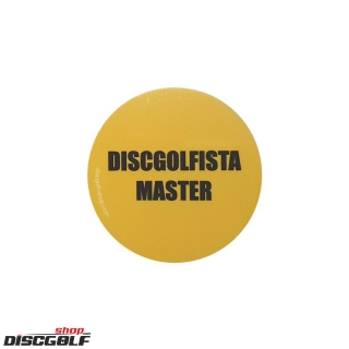 Samolepka "Discgolfista Master" (discgolf)