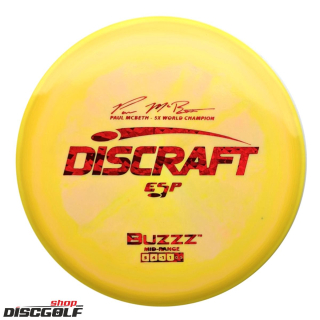 Discraft Buzzz ESP 5x WC Paul McBeth (discgolf)