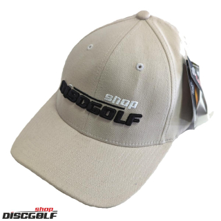 Discgolf-Shop.com Kšiltovka Flexfit 3D LOGO Béžová Světlá L-XL (discgolf)