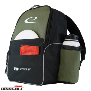 Latitude 64º Base Backpack - Černo-olivová/Black-olive (discgolf)